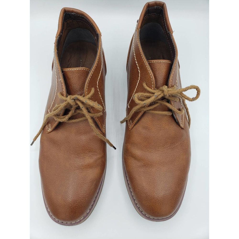 Chukka Boots Shoes Tan Kane by Attention Size 10 Cabincore, Gorpcore, casual